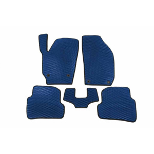 Килимки EVA Skoda Fabia 2007-2014рр. (Синій)