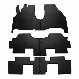 Коврики Stingray Peugeot 807 (3 ряда, 6 шт)