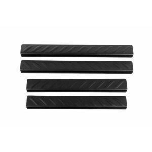 Накладки на дверные пороги EuroCap SsangYong Musso ІІ 2018- гг. (4 шт, ABS)