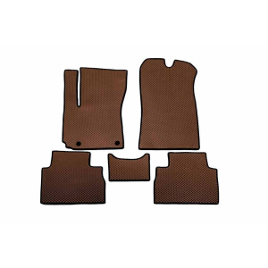 Коврики EVA для Electro Kia Soul III 2019 - гг. (Коричневый)