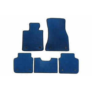 Коврики EVA BMW 7 серия G11/G12 (для G12, Синий)