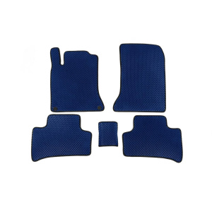 Коврики EVA Mercedes B-class W246 2011-2018 гг. (2014-2018, Electric, Синий)