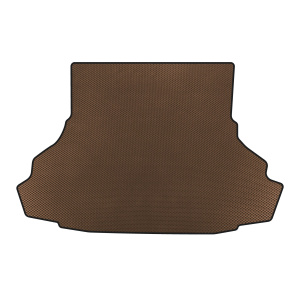 Коврик в багажник Ford Mustang 2015-2023 гг. (2015-2017, Кабриолет, США, Коричневый)