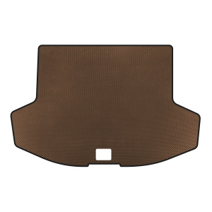 Коврик в багажник Mitsubishi Lancer X 2008- гг. (HB, Коричневый)