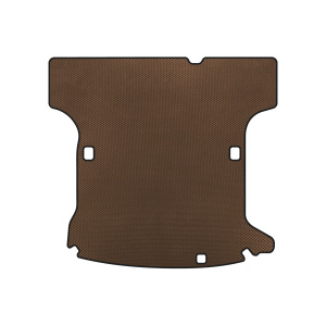 Коврик в багажник Dacia Logan I 2005-2008 гг. (SW, 5-ти местный/МКПП, К рестайлингу, Коричневый)
