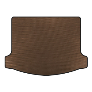 Коврик в багажник Honda Civic хетчбек 2006-2012 гг (HB, 3-х дверный, Коричневый)