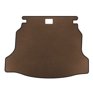 Коврик в багажник Honda Civic хетчбек 2012-2020 гг. (HB, 5-ти дверный, Коричневый)