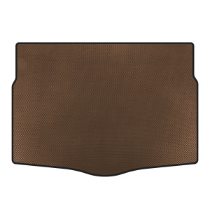 Коврик в багажник Hyundai I-30 2012-2017 гг. (HB, /5-ти дверный, Коричневый)