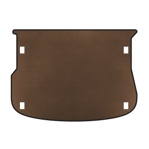 Коврик в багажник Range Rover Evoque 2012-2018 гг. (Коричневый)