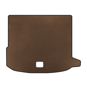 Коврик в багажник Mercedes GLC coupe C253 (2016-2019 г.г., коричневый)