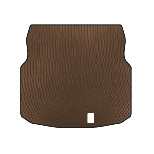 Коврик в багажник Mercedes C-class W204 2007-2015 гг. (Купе, Коричневый)