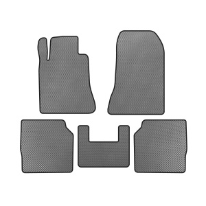 Коврики EVA Mercedes S-сlass W140 1991-1998 гг. (SD, Длинная база, Серый) — Mercedes S W140 1991-1999
