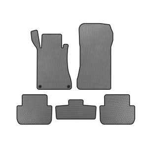 Коврики EVA Mercedes CLK W209 2002-2010 гг. (Купе, Серый) — Mercedes CLK 2002-2009