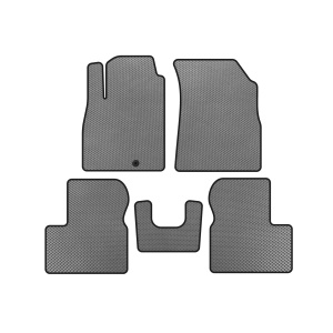Коврики EVA Nissan Micra K13 2011-2016 гг. (Серый) — Nissan Micra 2010-2017