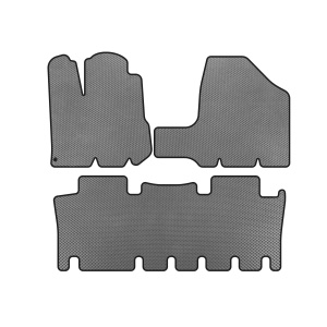 Коврики EVA Toyota Sienna 2003-2009 гг. (2 ряда, Серые) — Тойота Sienna 2 2003-2010