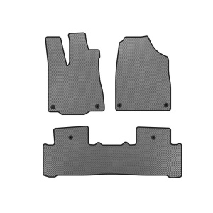 Коврики EVA Acura MDX 2013-2020 гг. (2 ряда, Серые) — Acura RDX 2013-2018