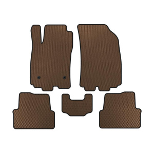 Коврики EVA Chevrolet Sonic 2011-2022 гг. (HB, Коричневые) — Chevrolet Spark с 2009-