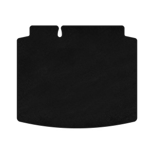 Текстильный коврик багажника Premium Seat Leon 2005-2012 гг. (HB, 5-дверный, Черный) — Seat Leon 2005-2013