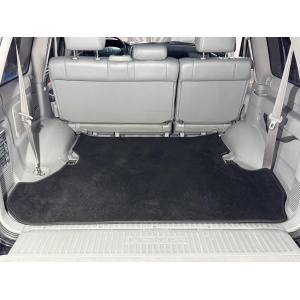 Текстильный коврик багажника Premium 2 шт Черный Lexus LX470 1998-2007 гг. (7 мест) — Lexus IS 1999-2005