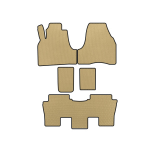 Коврики EVA Citroen C-8 2002-2014 гг. (Бежевые) — Citroen C4 Picasso 2006-2013