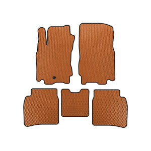 Коврики EVA Nissan Note 2004-2012 гг. (Оранжевые) — Nissan Note 2006-2013