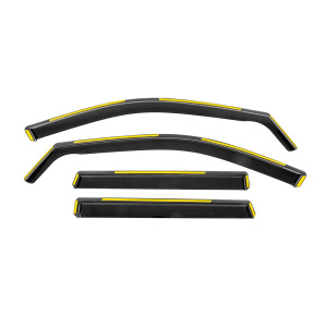 Вставные ветровики Niken Luxury Jeep Grand Cherokee WK2 2010-2021 гг. (4 шт) — Jeep Grand Cherokee 2011-2020