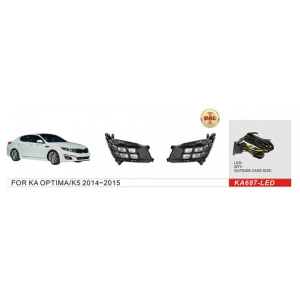 Противотуманные фары 2013-2015 Kia Optima 2010-2016 гг. (Галогенные) — Kia Optima 2011-2015