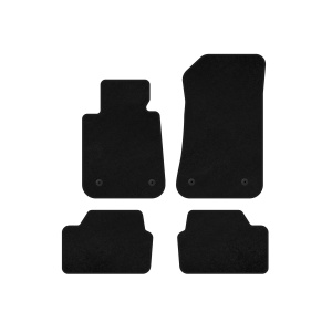Текстильные коврики Deluxe BMW 1 серия E81/E82/E87/E88 2004-2011 гг. (Черный) — BMW 1 E87 2004-2011