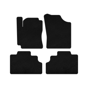 Текстильные коврики Deluxe Geely CK-2 2008-2016 гг. (SD, Черный) — Geely CK 2006-2009