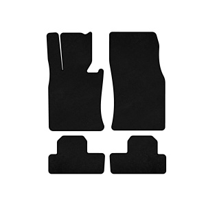 Текстильные коврики Deluxe Mini Cooper F55/56/57 2014-2023 гг. (для R56, черные) — Mini Cooper с 2014-