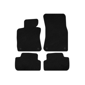 Текстильные коврики Deluxe BMW 6 серия E63/E64 2003-2010 гг. (Черный) — BMW 6 E63/E64 2003-2011