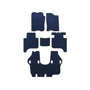 Коврики EVA Infiniti QX56 2004-2010 гг. (3 ряда, 2004-2008, Синий)