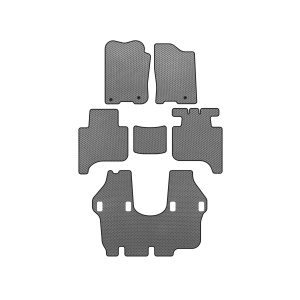 Коврики EVA Infiniti QX56 2004-2010 гг. (3 ряда, 2004-2008, Серый)
