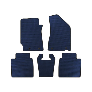 Коврики EVA Geely Emgrand EC8 (SD, Синий)
