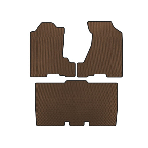 Коврики EVA Honda Element 2003-2011 гг. (Коричневые) — Honda Element с 2003