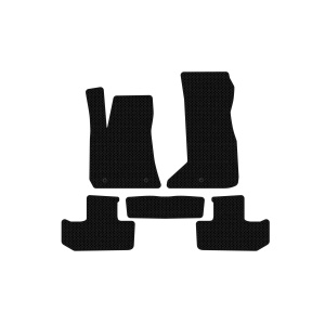 Резиновые коврики Carsuit Dodge Challenger 2008-2023 гг. (Купе, черные)