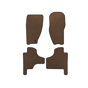 Коврики EVA Jeep Cherokee/Liberty 2007-2013 гг. (Коричневые) — Jeep Cherokee Liberty 2008-2013