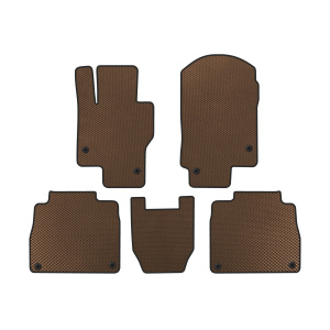 Коврики EVA Mercedes GLS X167 2019- гг. (Коричневые) — Mercedes G 2019-