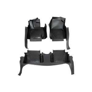 Резиновые коврики Niken Luxury 3D Toyota Camry 2017–2023 гг. (Для ДВС, комплект 3 шт.) — Тойота Camry XV70 с 2018