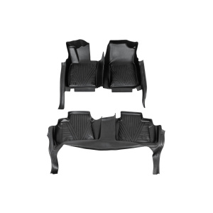Резиновые коврики Niken Luxury 3D Toyota Camry 2024- гг. (Для ДВС, комплект 3 шт.) — Тойота Camry XV80 (2024–2026)