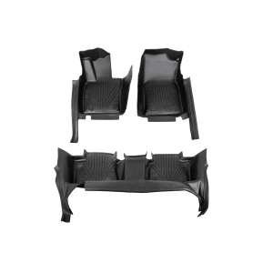 Резиновые коврики Niken Luxury 3D Toyota Camry 2024- гг. (Для гибридов, комплект из 3 шт.) — Тойота Camry XV80 (2024–2026)