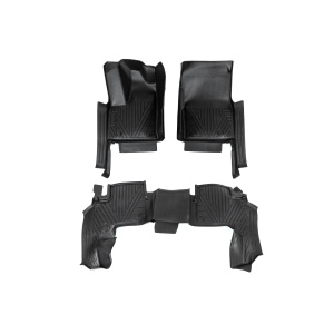 Резиновые Коврики Niken Luxury 3D Lexus LX 500d/600 2022- гг. (3 шт) — Lexus LX 500d/600 J300