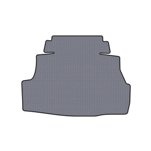 Резиновый коврик в багажник Carsuit Nissan Almera N16 2000-2006 гг. (SD, серый) — Nissan Almera 2000-2006