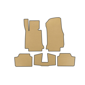 Коврики EVA BMW 2 серия F22/F23 2014-2021 гг. (Для F22, бежевые) — BMW 2 2014-2020