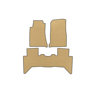 Коврики EVA Isuzu D-Max 2011-2019 гг. (Бежевые) — Isuzu Dmax