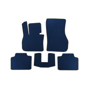 Коврики EVA BMW X1/iX1 (U11) 2022- гг. (Для X1, Синие) — BMW iX1 (U11)