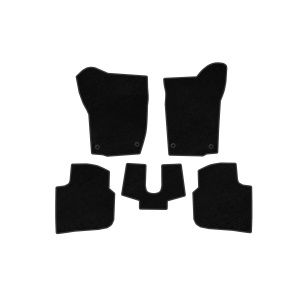 Текстильные коврики Premium Seat Toledo 2012-2019 гг. (Черный) — Seat Toledo с 2012
