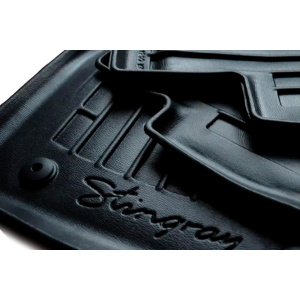 Резиновые коврики Toyota Land Cruiser Prado 250 2023- гг. (4 шт, Stingray Premium) — Тойота Land Cruiser 250