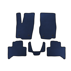 Коврики EVA Toyota Land Cruiser Prado 250 2023- гг. (Синие) — Land Rover Range Rover Sport 2022-