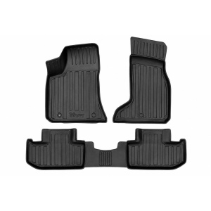Резиновые коврики Stingray 3D Dodge Challenger 2008-2023 гг. (для 4WD, комплект 4 шт.)